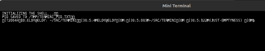 Barebone terminal emulator